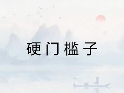 硬门槛子
