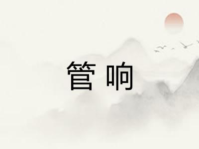 管响