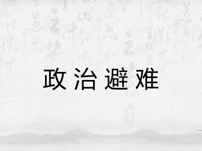 政治避难