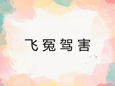 飞冤驾害