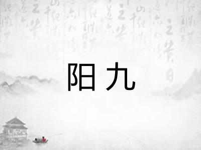 阳九