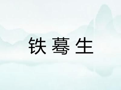 铁蓦生