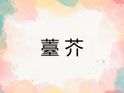薹芥