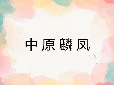 中原麟凤