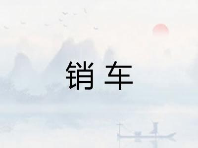 销车
