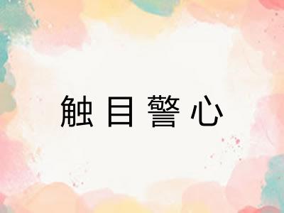 触目警心