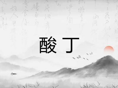 酸丁