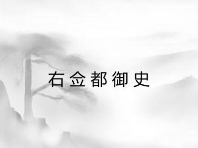 右佥都御史