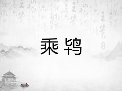 乘鸨