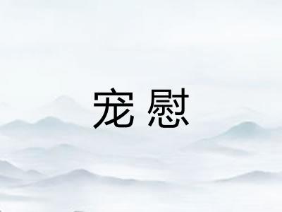 宠慰