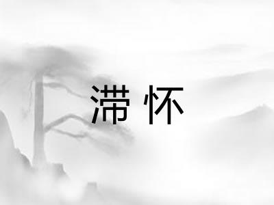 滞怀