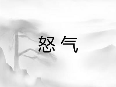 怒气