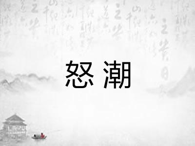 怒潮