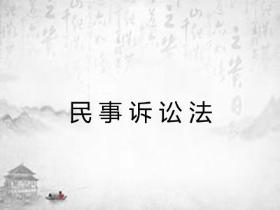 民事诉讼法