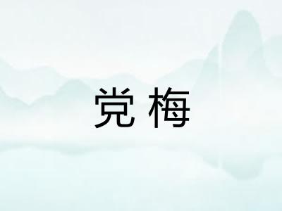 党梅
