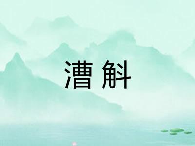 漕斛