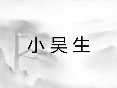 小吴生