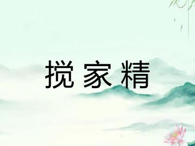 搅家精