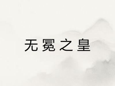 无冕之皇