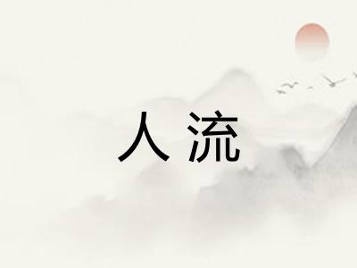 人流
