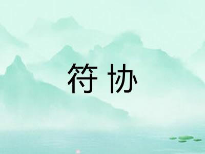 符协
