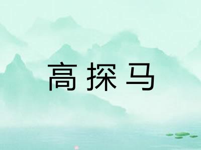 高探马