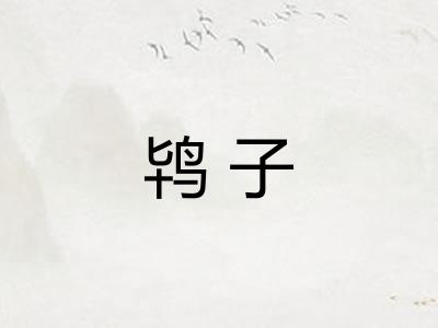 鸨子