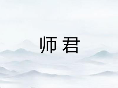 师君