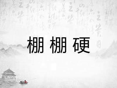 棚棚硬
