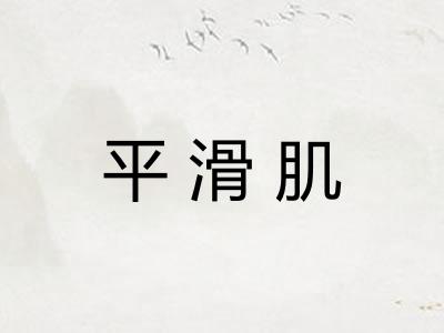 平滑肌