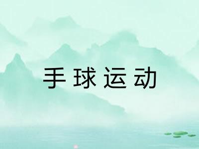 手球运动
