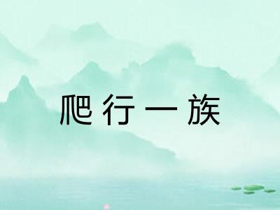 爬行一族
