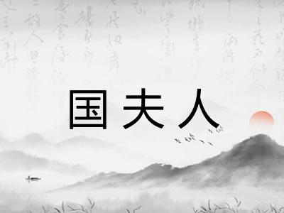 国夫人