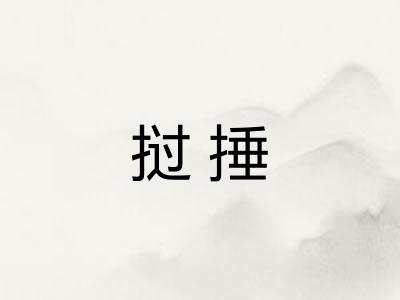 挝捶