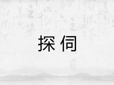 探伺
