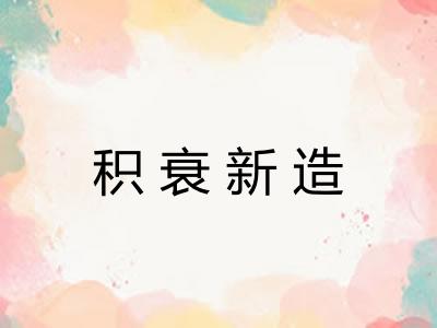 积衰新造