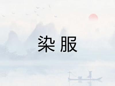 染服
