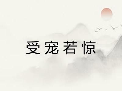 受宠若惊