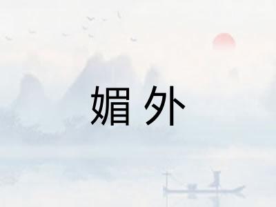 媚外