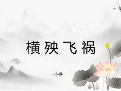 横殃飞祸