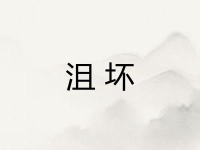 沮坏