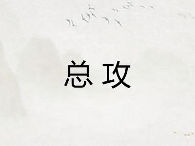 总攻