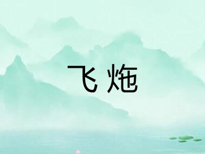 飞炧