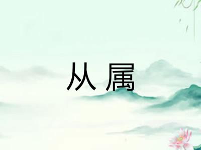 从属