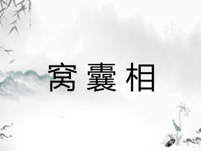 窝囊相