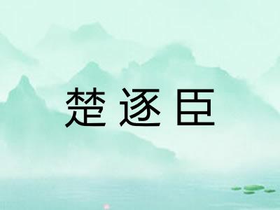楚逐臣