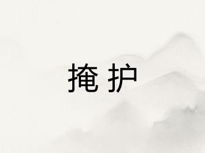 掩护