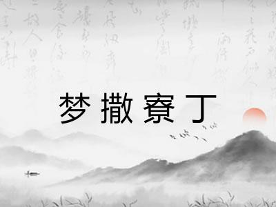 梦撒寮丁