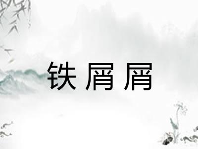 铁屑屑