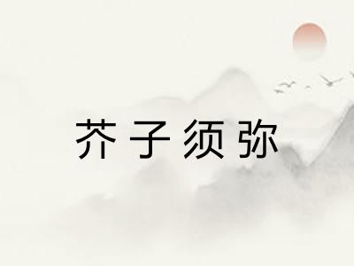 芥子须弥